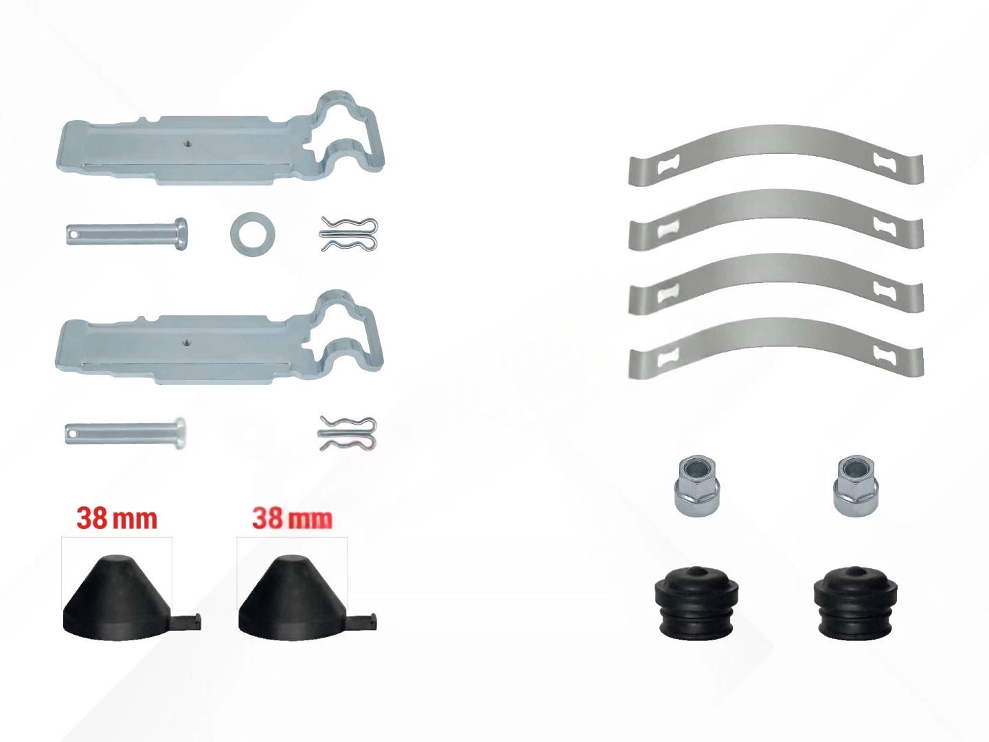 Caliper Pad Retainer Repair Kit