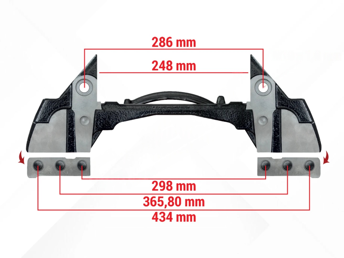 B.V Type 3 Hole 22,5 Inch