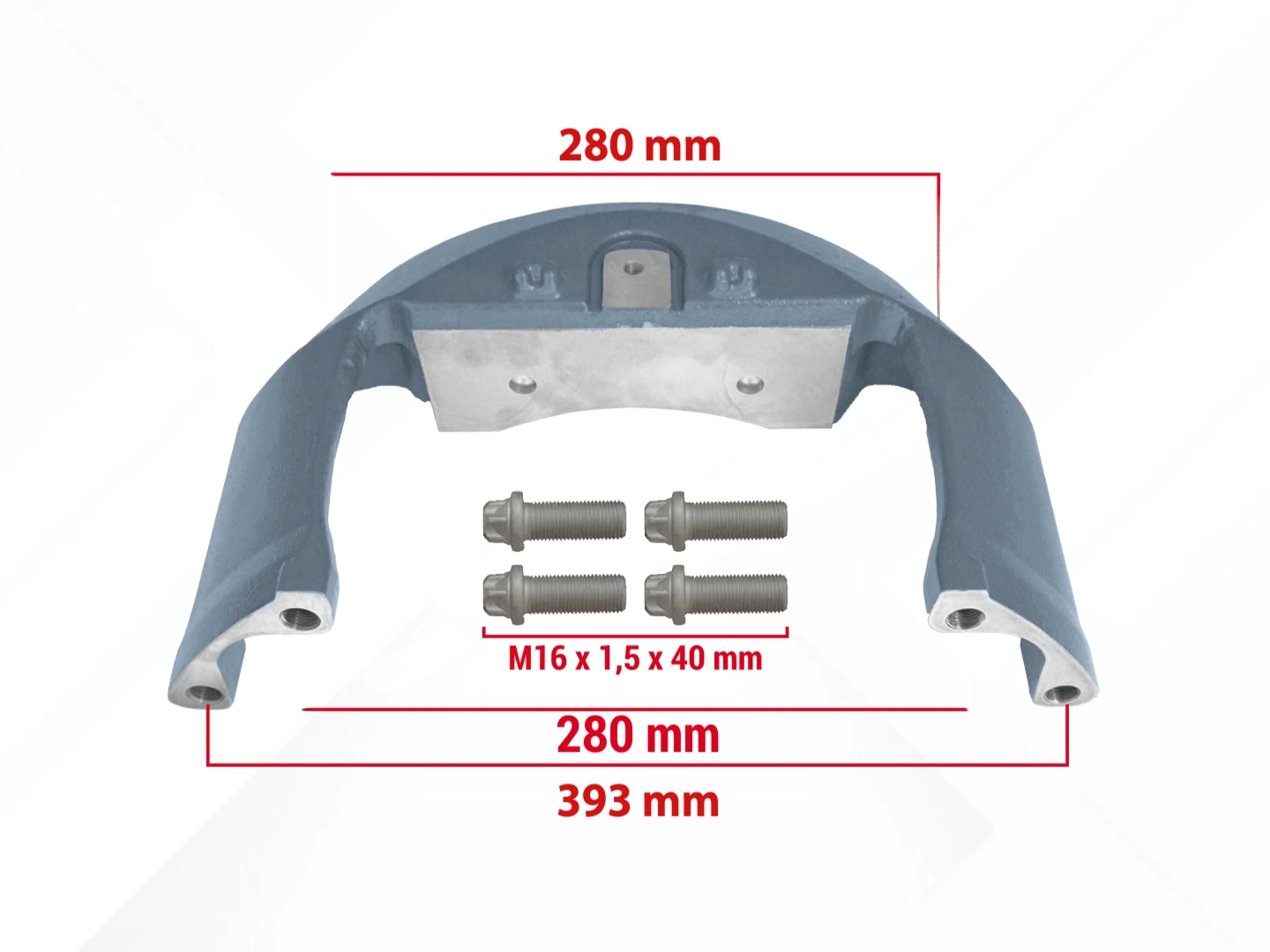 Caliper Bridge Kit (Renault 440 / Volvo 460)