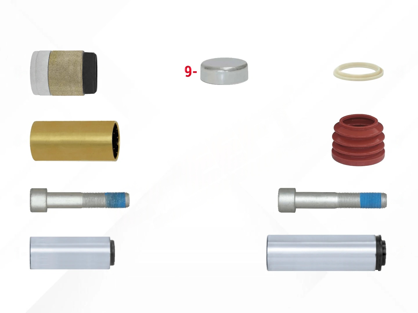 Caliper Guides & Seals Repair Kit