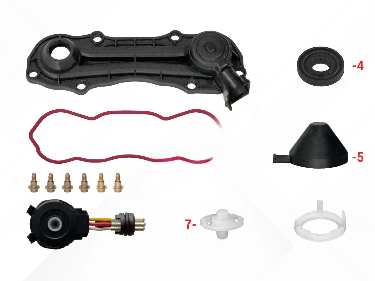 Caliper Plastic Cover (3 Cables Sensor - MB)