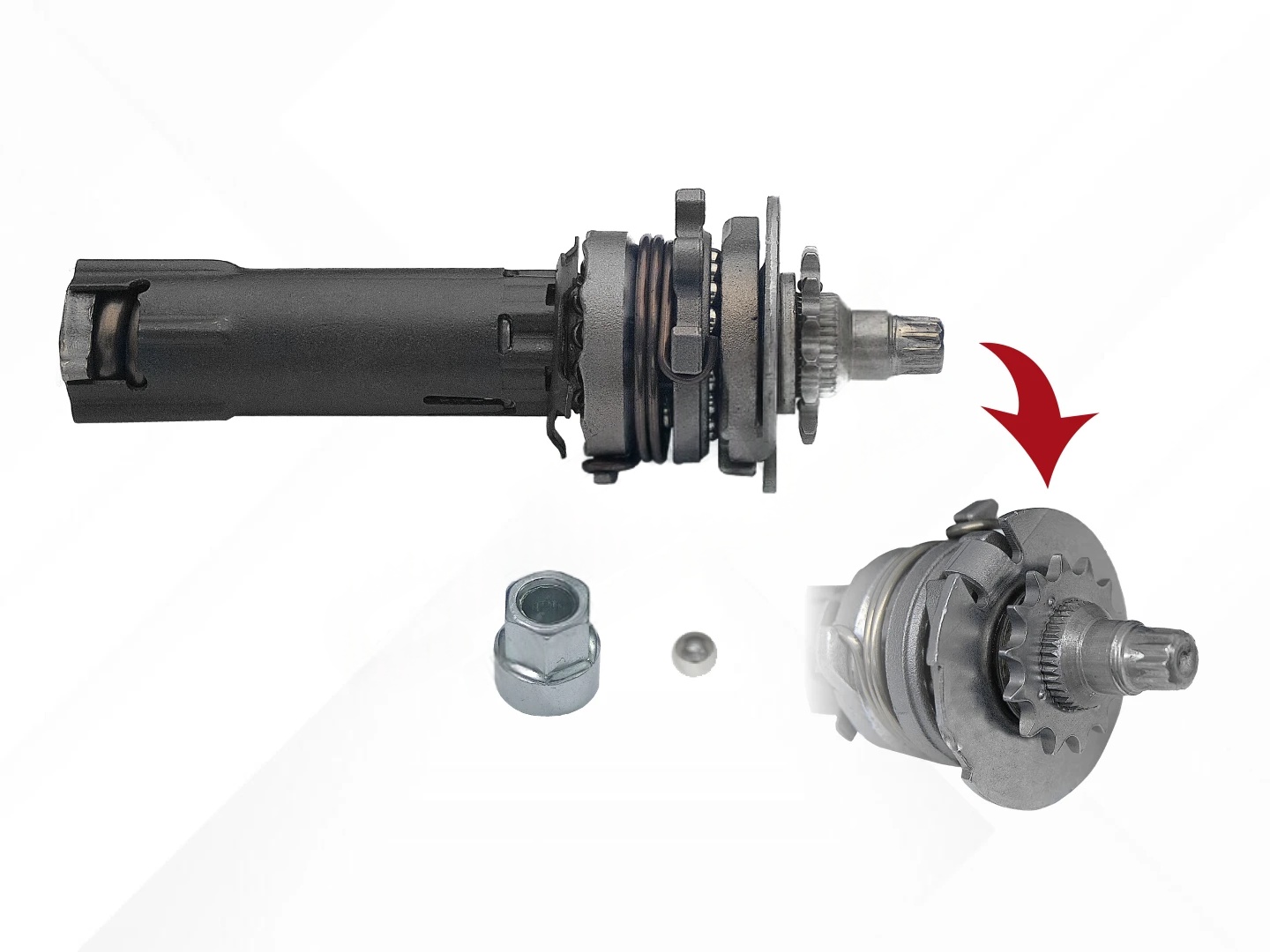 Caliper Adjusting Mechanism
