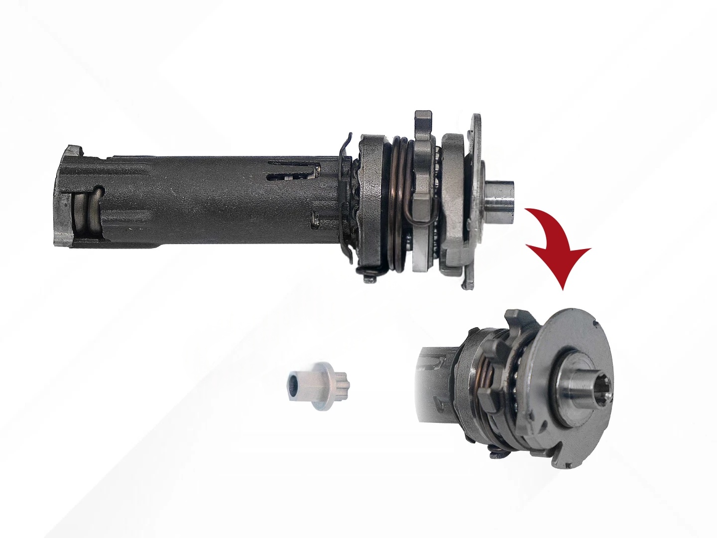Caliper Adjusting Mechanism