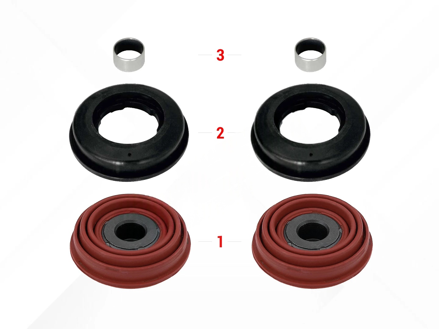 Caliper Piston Tappet & Seals Repair Kit