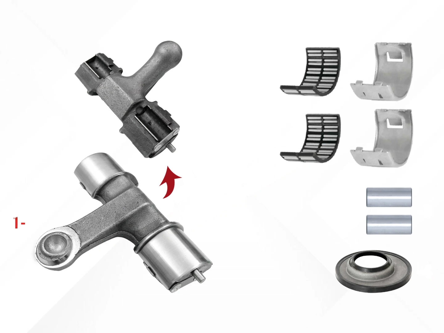 Lever Repair Kit (Axial/Rear - Left)