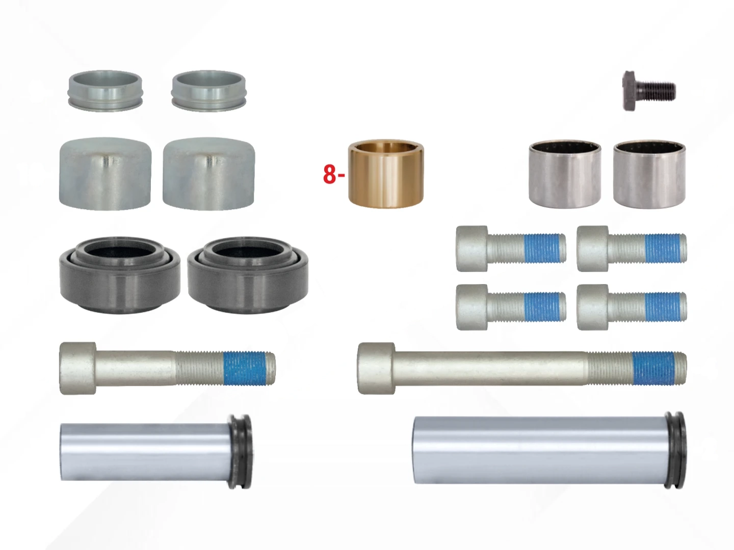 Caliper Guides & Seals Repair Kit