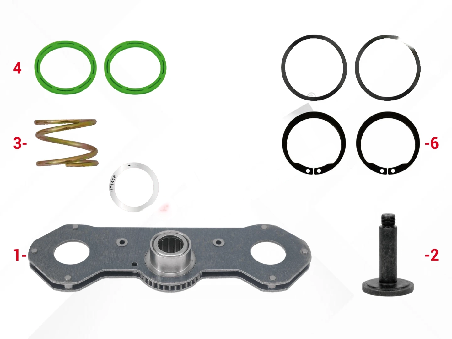 Adjusting Mechanism Repair Kit (Left)
