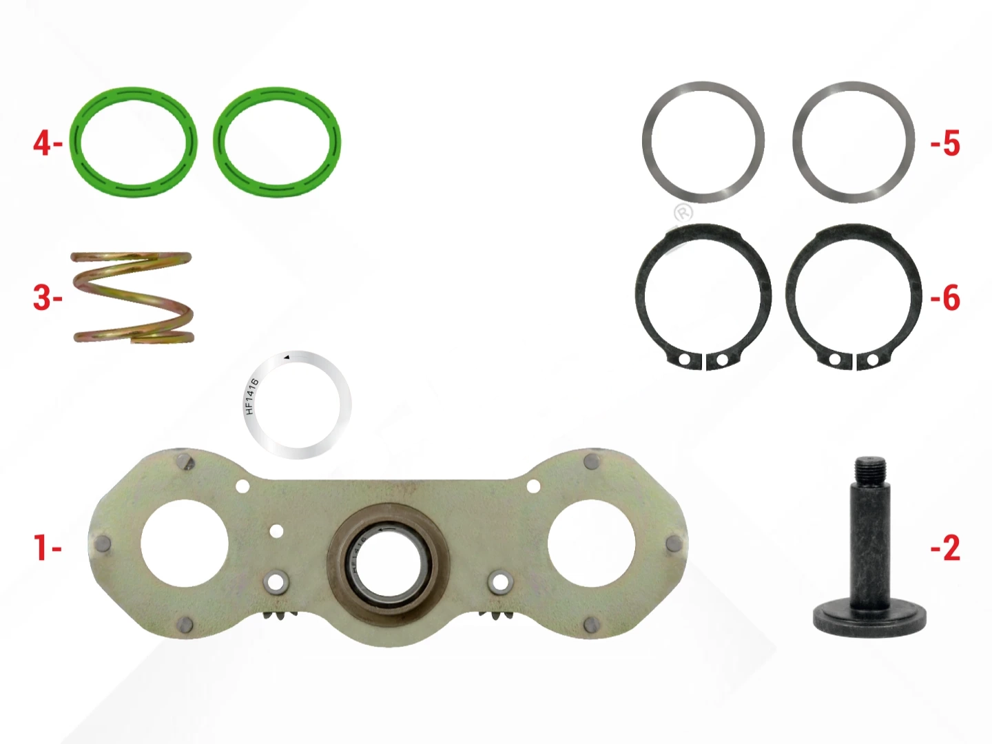 Adjusting Mechanism Repair Kit (Left)