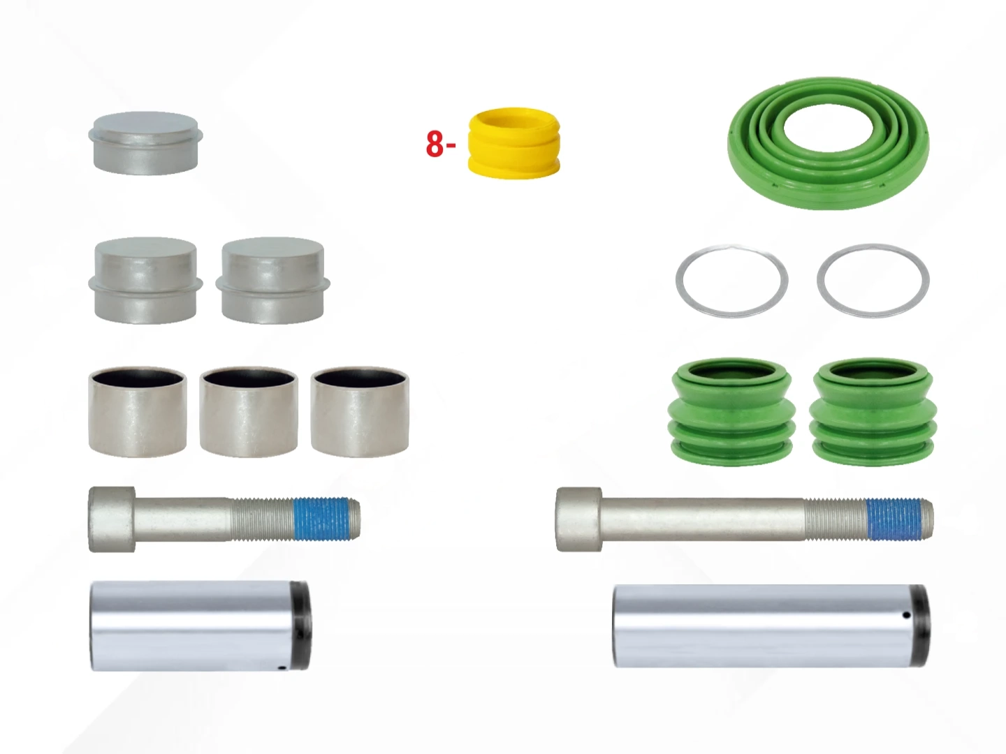 Caliper Guides & Seals Repair Kit