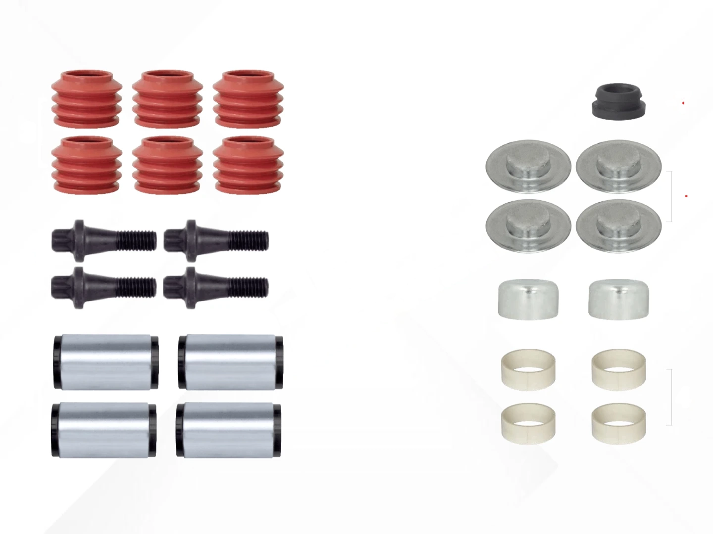 Caliper Guides & Seals Repair Kit