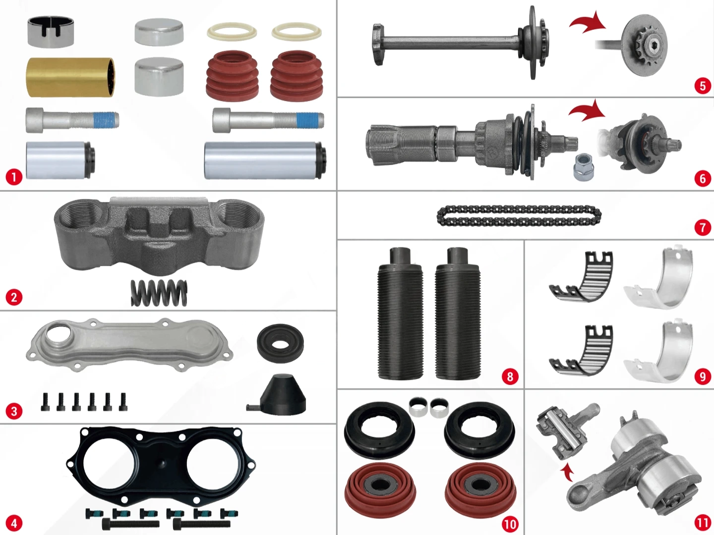 Caliper Complete Repair Set ( SCHMITZ )