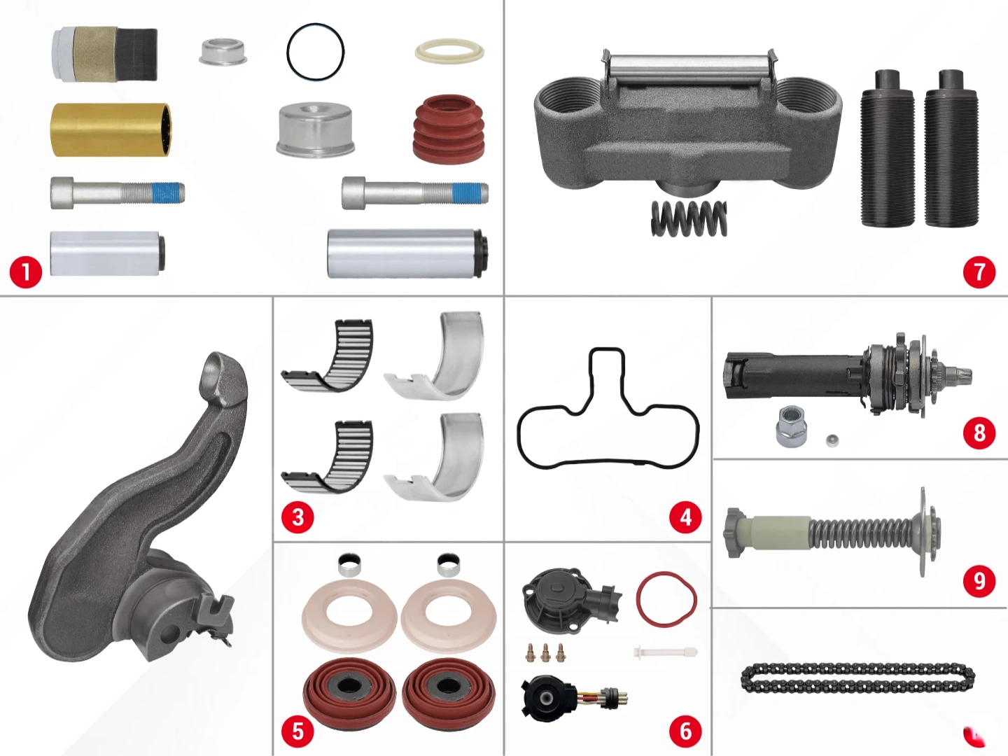 Caliper Complete Repair Set ( SB7 - MB )