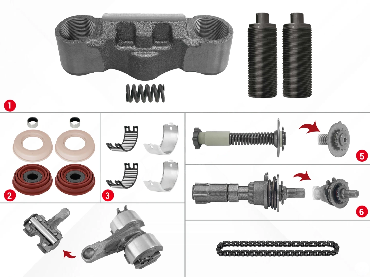 Caliper Complete Mechanism Repair Kit ( SK7 )